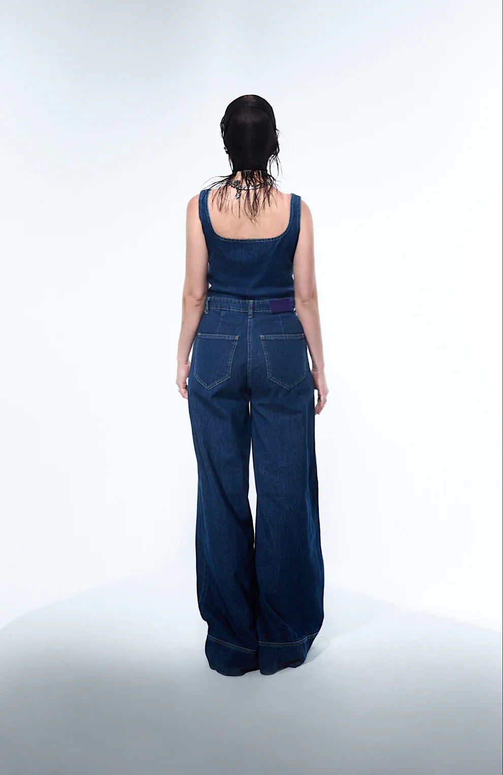Denim Label Suited Jumpsuit