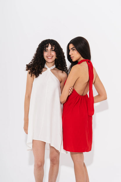 Leocansa Aira Mini Linen Dress
