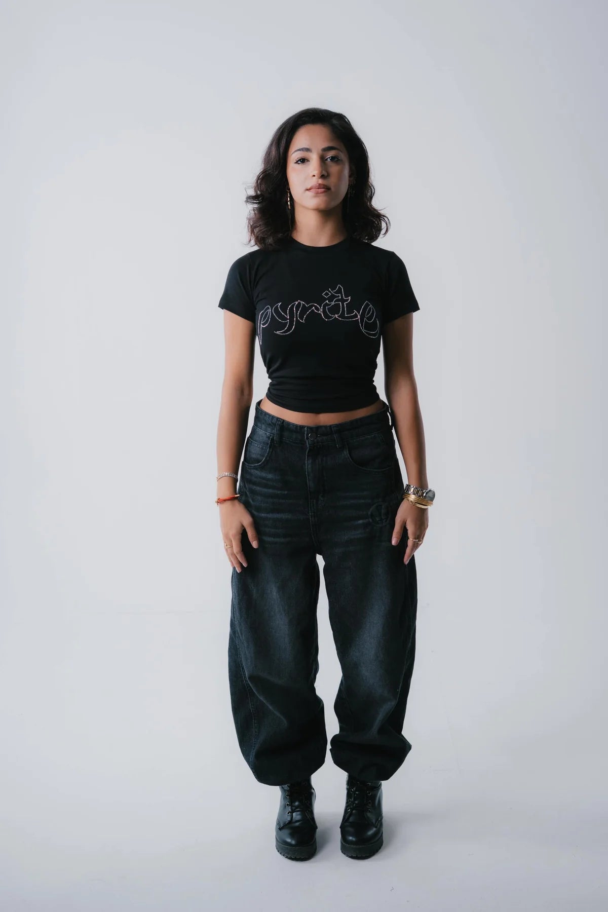 Pyrite Baby Tee