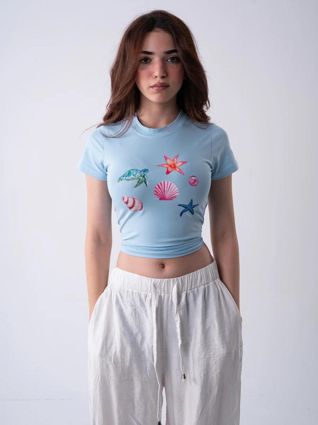 Pyrite Baby Tee