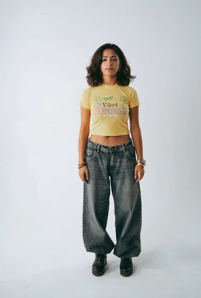 Pyrite Baby Tee