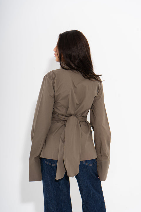 Leocansa Long Sleeve Poplin Shirt