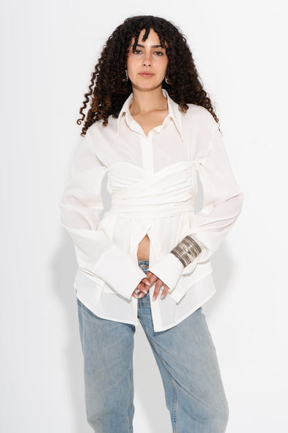 Leocansa Long Sleeve Poplin Shirt