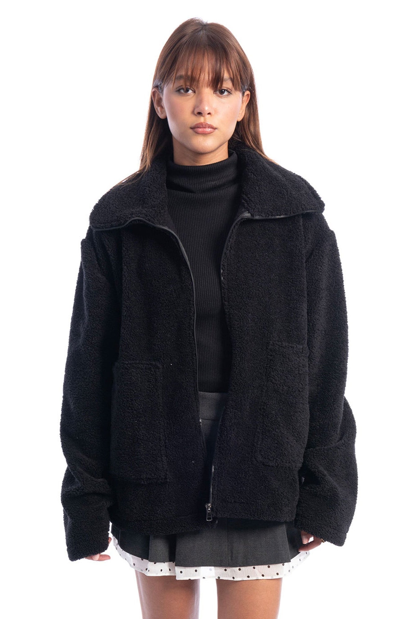 Leocansa Teddy Fur Jacket