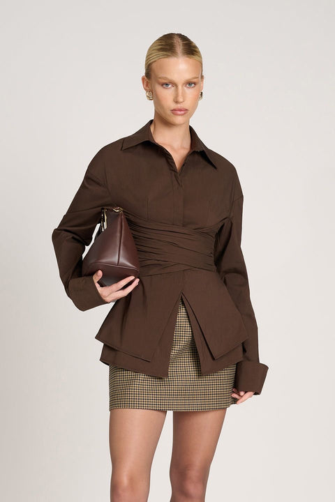Leocansa Long Sleeve Poplin Shirt