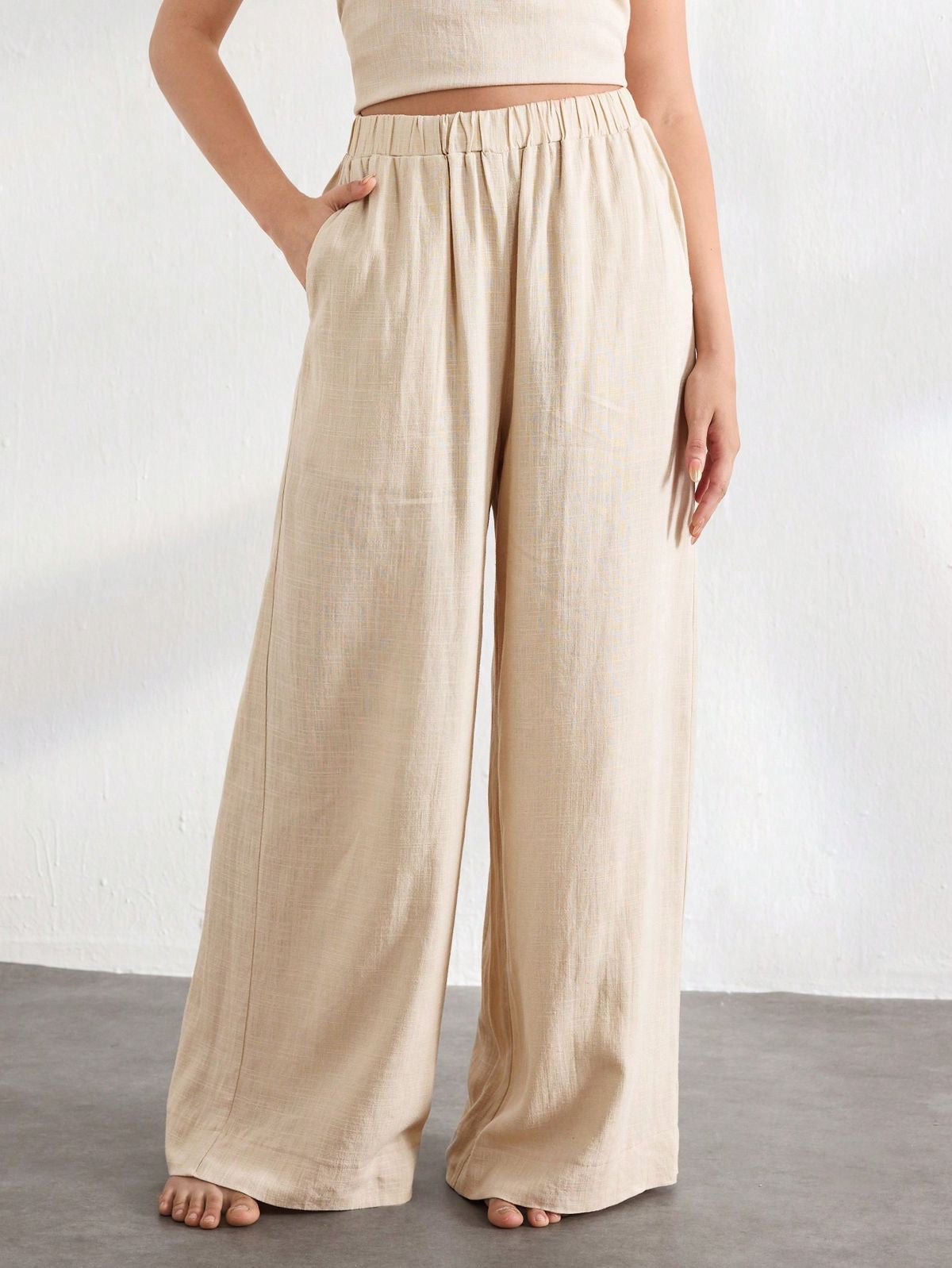 Leocansa Loose Linen Pants