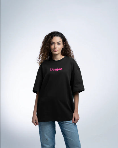 Denjoe &quot;FUTURE FLAMES&quot; Oversized Tee