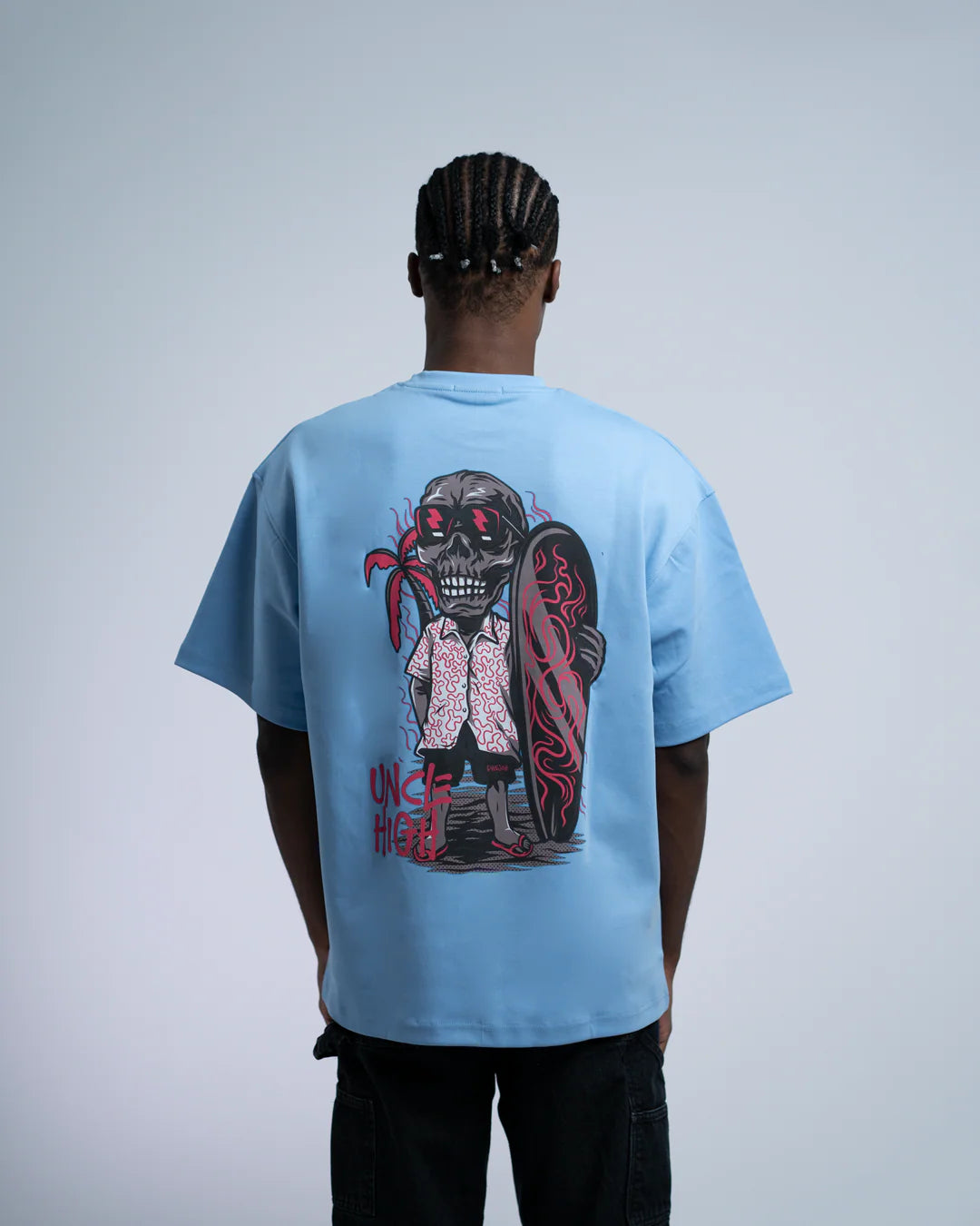 Denjoe &quot;UNCLE HIGH&quot; Oversized Tee