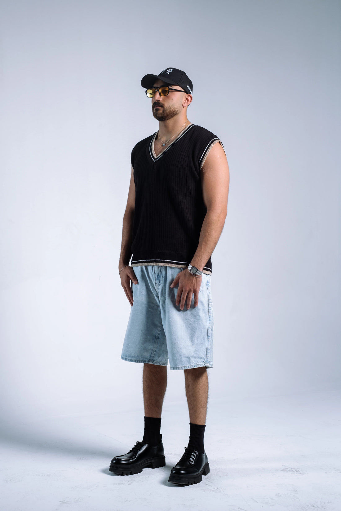 homeboy Knit Sleeveless Jumper