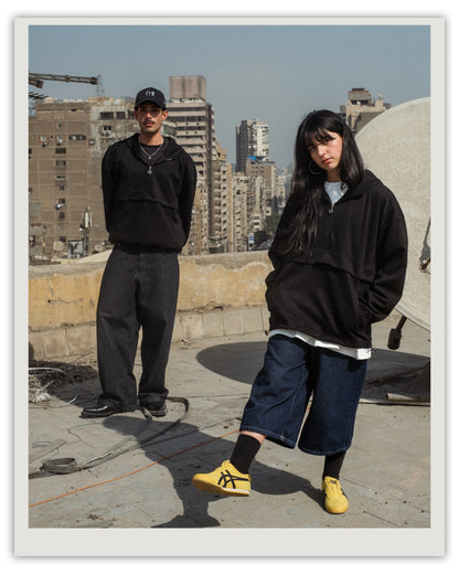 homeboy attire Velvet Quarter Zip Windbreaker