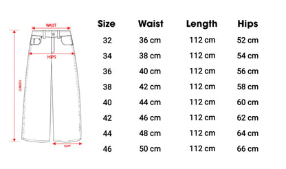 Denjoe Fadded Baggy Jeans Unisex