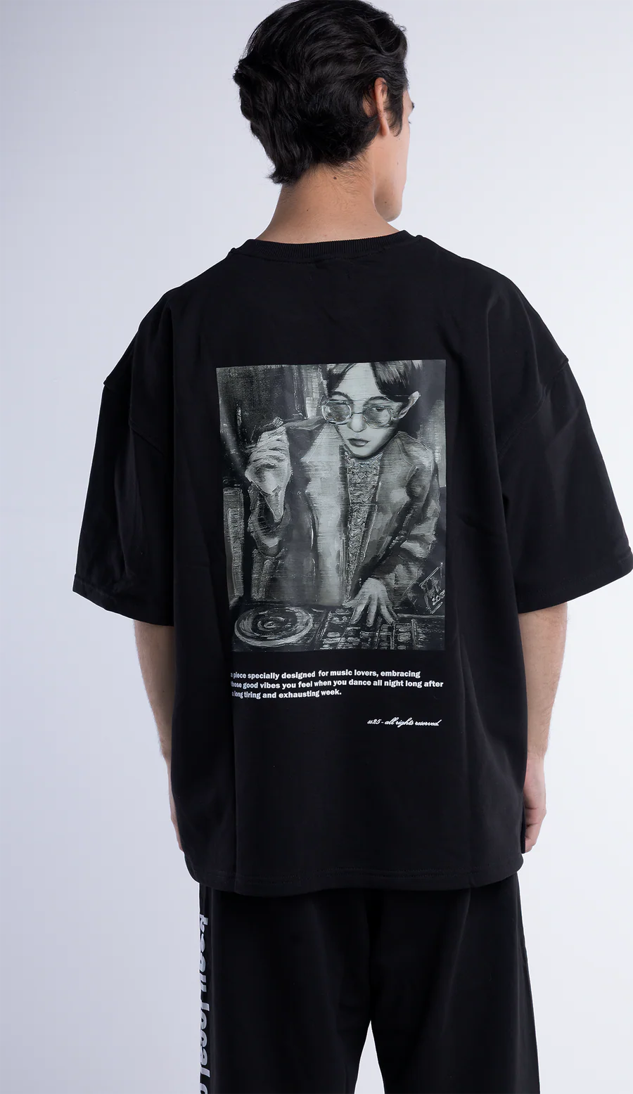 Blac Music Lovers Oversized T-shirt