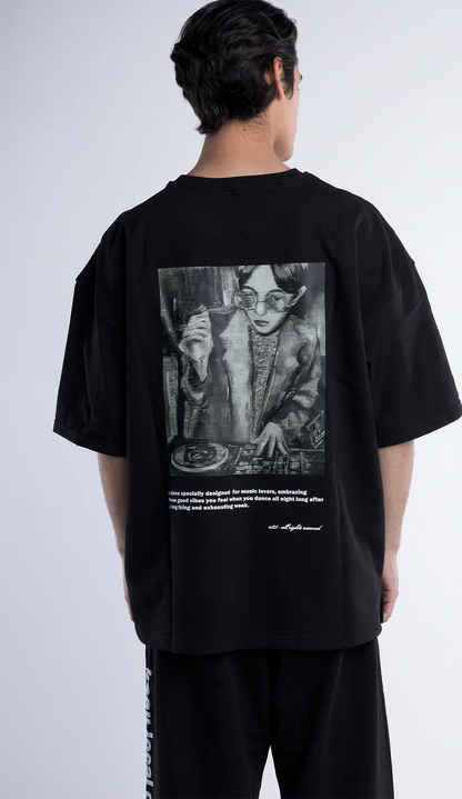 Blac Music Lovers Oversized T-shirt