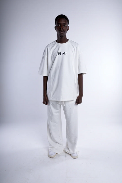 Blac Logo Print Oversized T-shirt