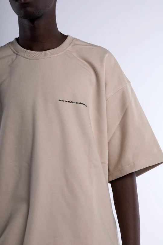 Blac Distressed Back Logo Oversized T-shirt