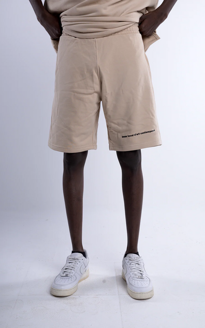 Blac Statement Print Cotton Shorts