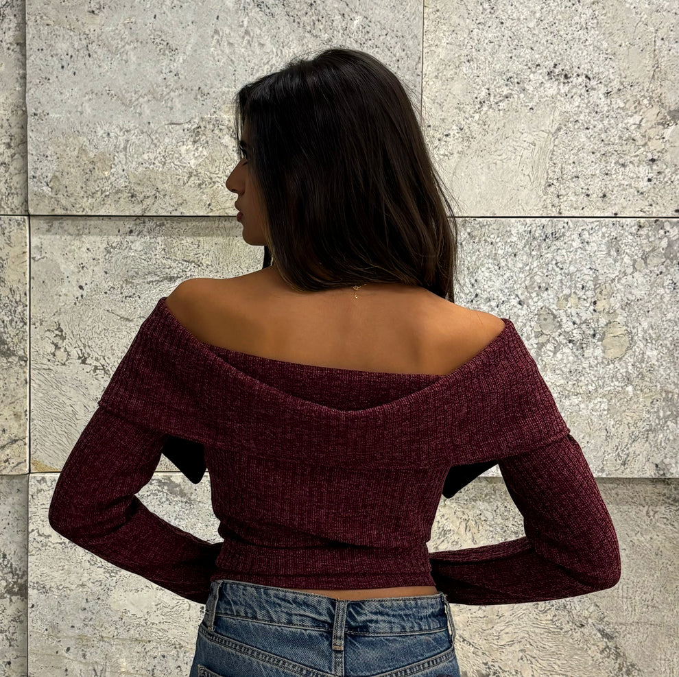 KUJI Refined Zipper Top