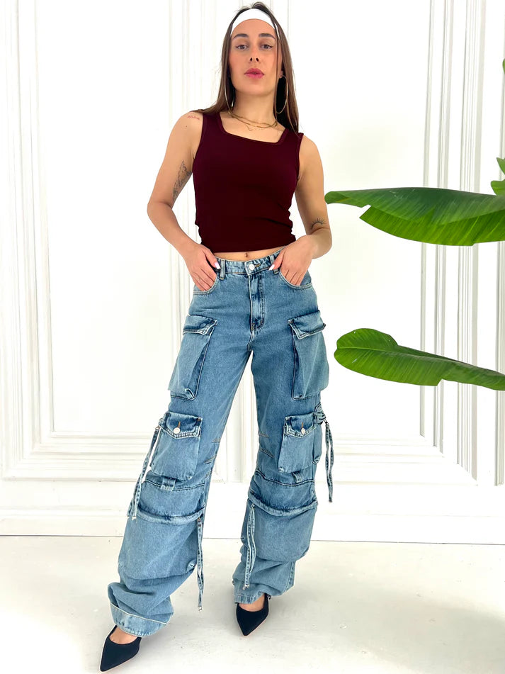Maison de Chris Cityscapes Pants