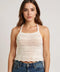 kntd W Crochet Top Tee 2575