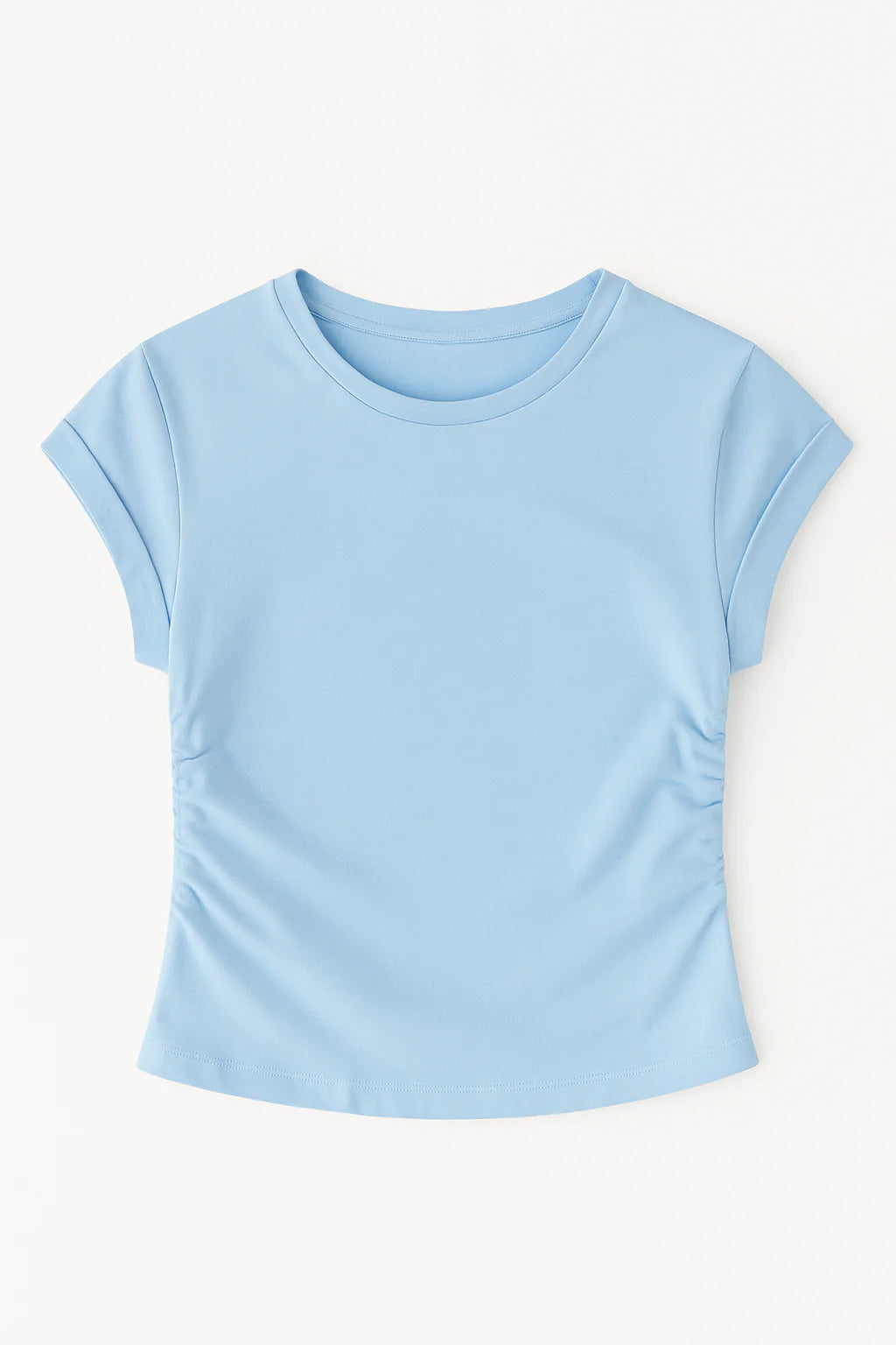 kntd W Drape Cropped Tee 2531