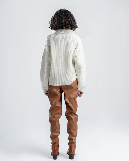 kntd W Leather pant 2555