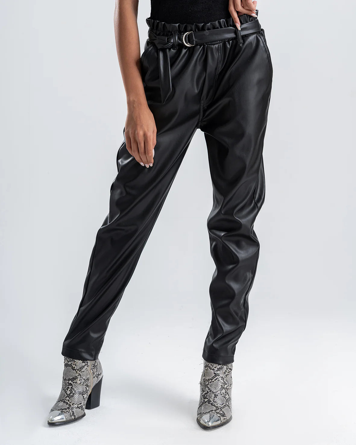 kntd W Leather pant 2555