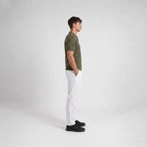 The Blanks Knit Polo Tee