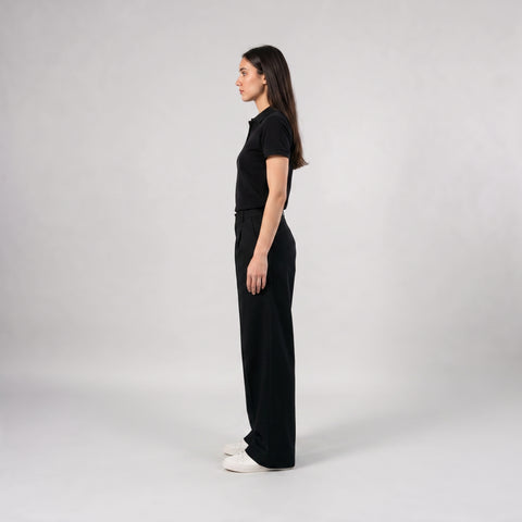 The Blanks Knit Polo Tee