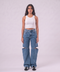 Maison de Chris Cut Out Denim Pants
