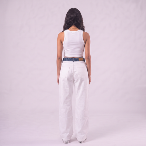 Maison de Chris Artisty Denim Pants