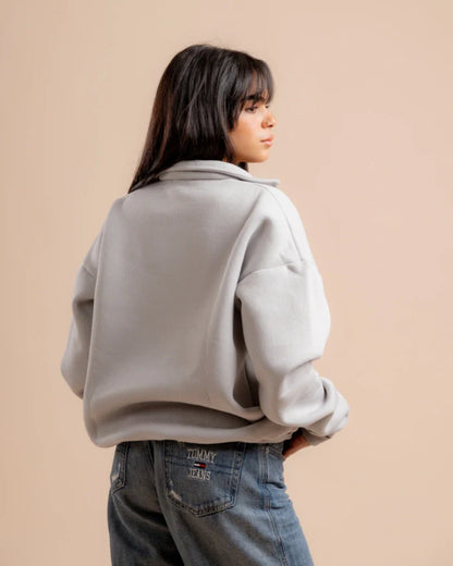 JEN Unisex Collar Sweatshirt