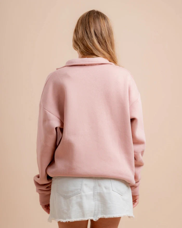 JEN Unisex Collar Sweatshirt
