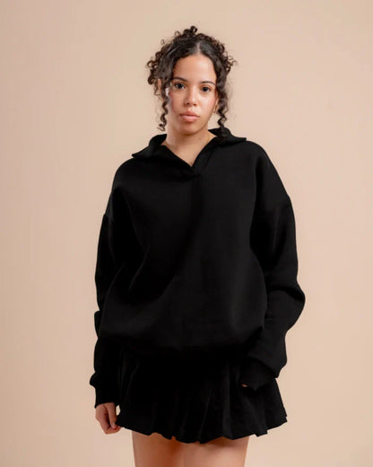 JEN Unisex Collar Sweatshirt