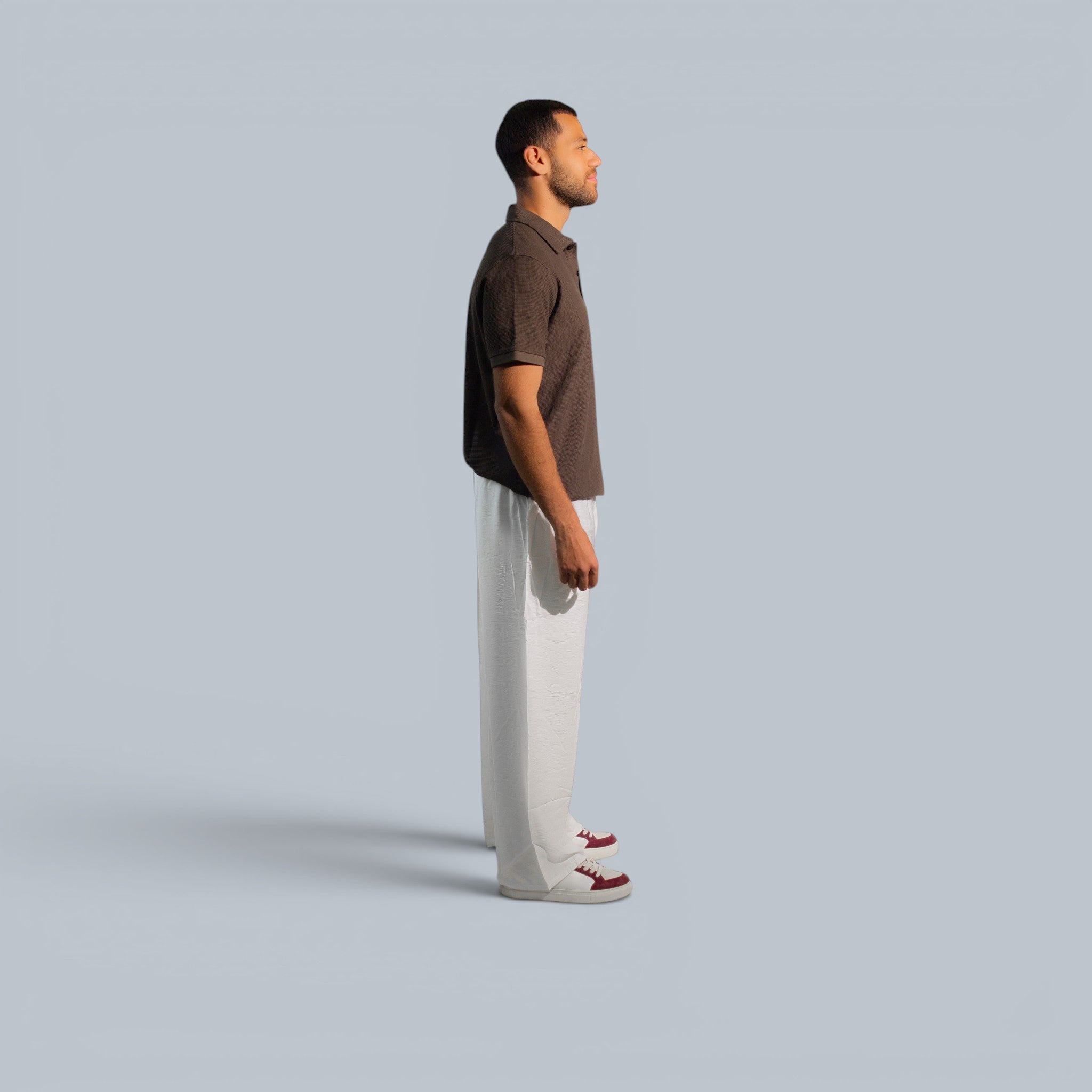 Blurred Linen Pants