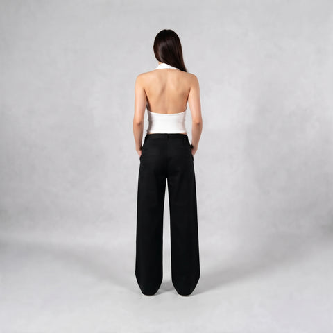 Maison De Chris Basic Backless Top