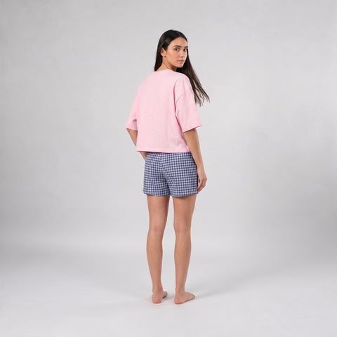 Chummy Everyday Checked PJ Short