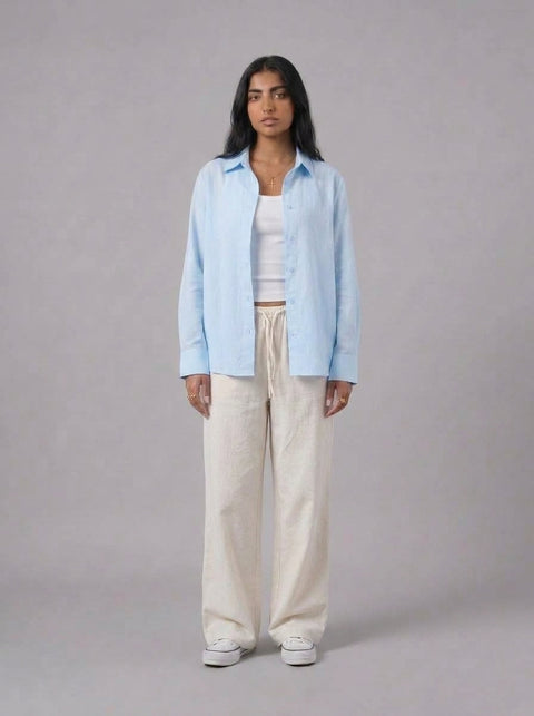 Frenchee Pure Linen Pants