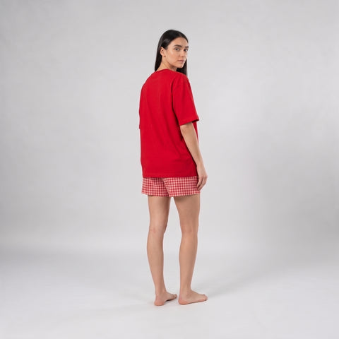 Chummy Everyday Checked PJ Short