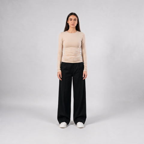 Diss & Miss Long Sleeve Crew Neck Top 1
