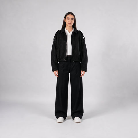 Frenchee Effect Bomber Jacket