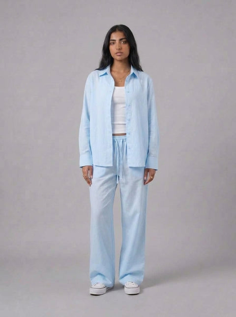 Frenchee Pure Linen Pants