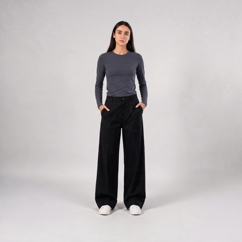 The Blanks Cotton Long Sleeve Top