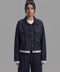 Eighties Denim Shirt With Poplin