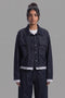 Eighties Denim Shirt With Poplin