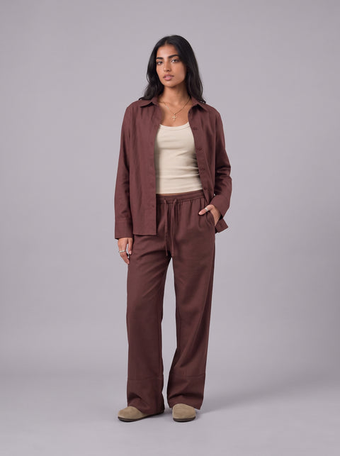 Frenchee Pure Linen Pants