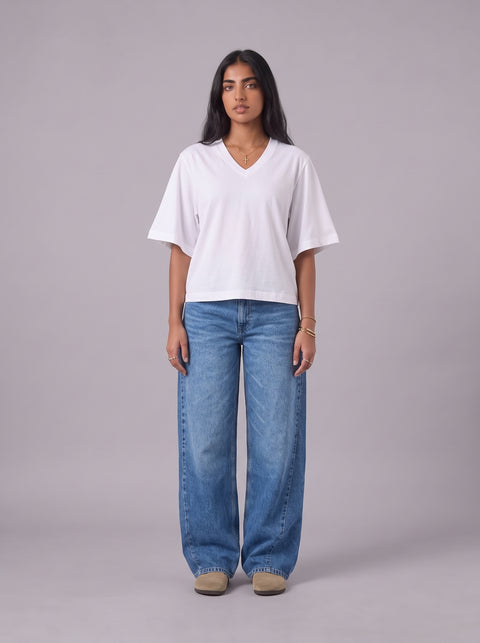 Frenchee V Cut Top