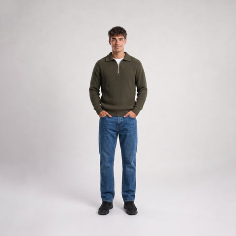 Bare And Blank Blank Quarter Zip
