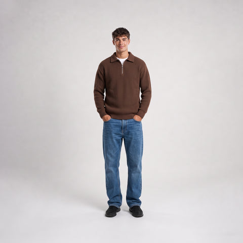 Bare And Blank Blank Quarter Zip