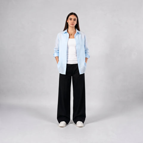 Frenchee Pure Linen Shirt