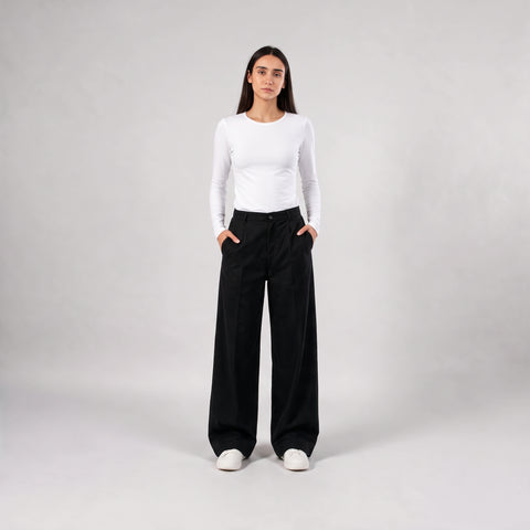 The Blanks Microfiber Long Sleeve Top